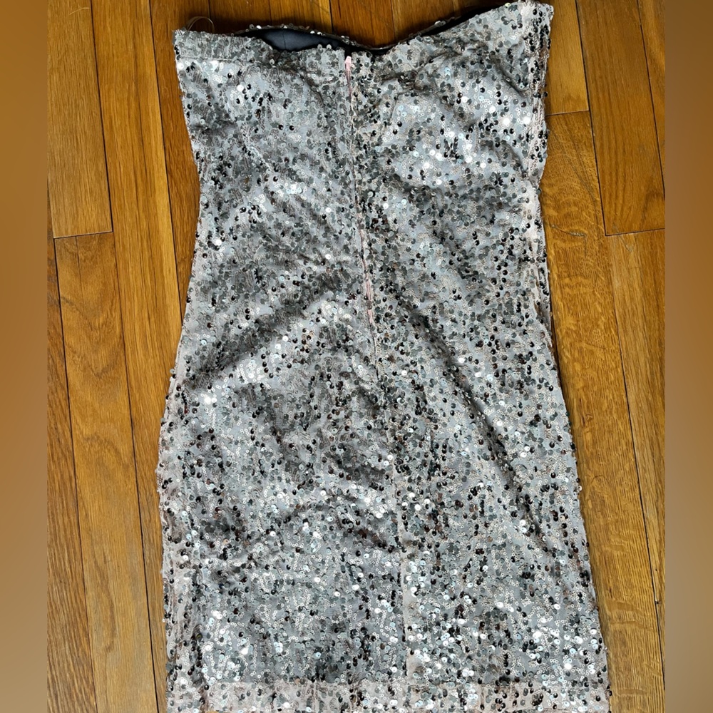 Sequined Homecoming Dress
